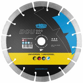 Premium*** Trockenschnitt-Sägeblätter DCU*** 4in1 | in TGD®-Technologie
